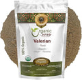 Organic Way Valerian Root Powder | European Wild-Harvest | Organic &amp Kosher Certified | Vegan Non GMO &amp Gluten Free | USDA Certified | Origin - Albania 16 Ounce (Pack of 1)