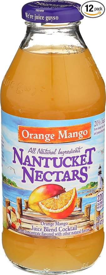 Nantucket Nectars Orange Mango 16 Ounce