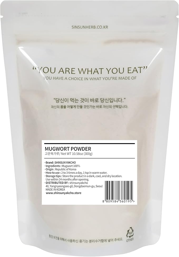 Mugwort Powder Fresh Herb Boehmeria Traditionally