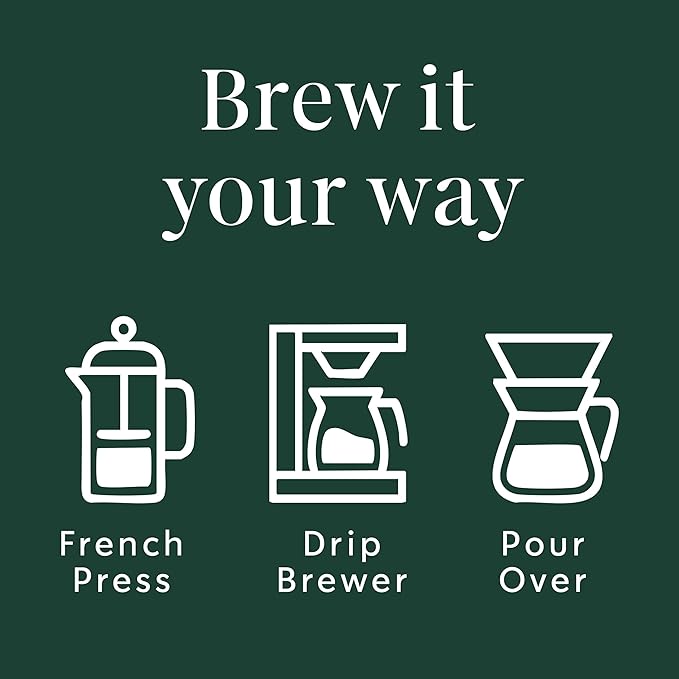 Starbucks Ground Coffee Medium Roast Hot or Iced Coffee Variety Pack Three 12 oz Bags