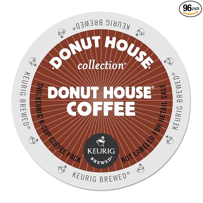 Donut House 6534CT Donut House Coffee K-Cups 96/carton