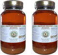 Hawaii Pharm Guggul Alcohol-Free Liquid Extract Guggul (Commiphora Mukul) Unprocessed Gum Resin Glycerite Natural Herbal Supplement 2x32 oz Unfiltered