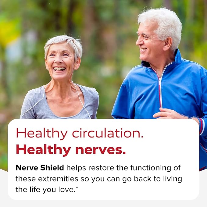 Redd Remedies Nerve Shield Supports Healthy Nerve Structure and Circulation 60 Vegan Capsules