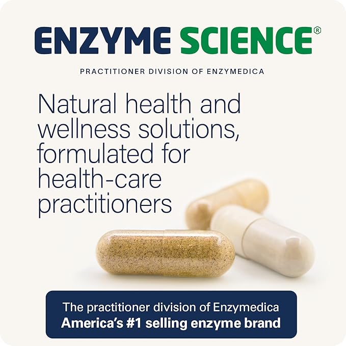 Enzyme Science Pea + Turmeric Curcumin Supplement for Physiological Support Helps Support Nervous Immune &amp Muscular Systems - 120 Capsules