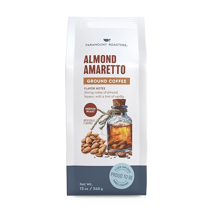 Almond Amaretto and Butter Rum Cream Ground Coffee Bundle