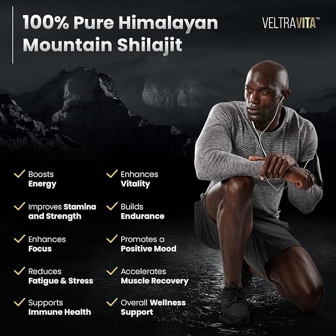 Pure Himalayan Shilajit Gummies with Ginkgo Biloba Chaga &amp KSM-66 Ashwagandha | Shilajit for Men &amp Women |10000 mg Max Potency | 76%+ Fulvic Acid &amp 92+ Trace Minerals | Sugar Free
