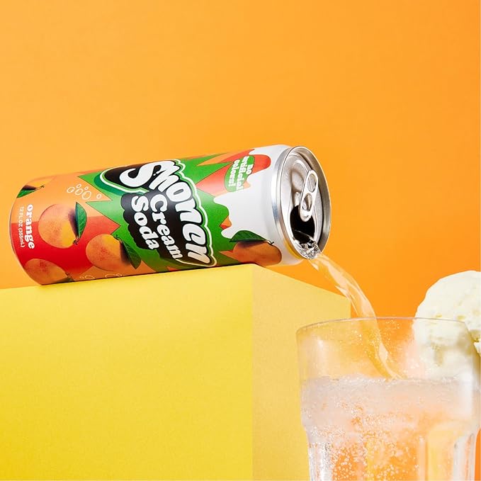 Shonen Soda - Orange Cream | 12 Fl Oz Can | 12-Pack