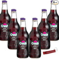 Crush Grape Soda | One of Crush’s Popular Soda Flavors | Real Cane Sugar | Caffeine Free | 12 oz Glass Bottles with Crazy Soda Pop Bottle Opener (6 Pack)