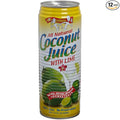 AMY &amp BRIAN JUICE COCONUT YNG W LIME 17.5 FO PK- 12