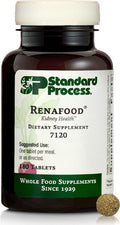 Standard Process Renafood - Supports Healthy Kidney Function &amp Antioxidant Activity - Contains Vitamins A - Non-Soy - 180 Tablets