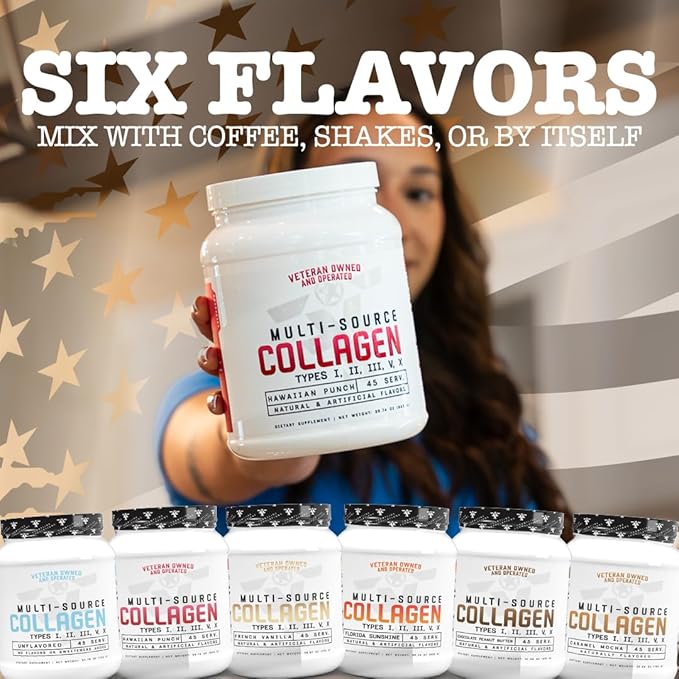 Multi-Source Collagen Promotes Hair Skin and Nail Health (Unflavored)