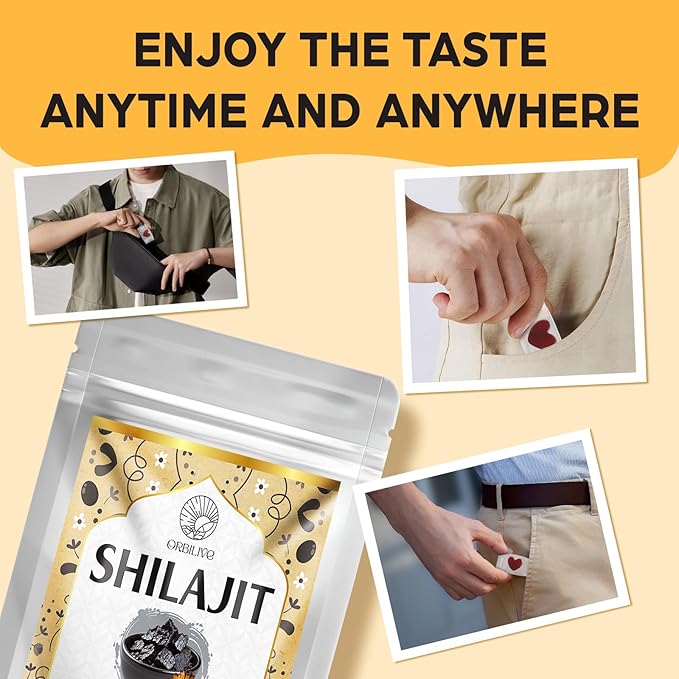 1400 MG Shilajit Gummies Shilajit Pure Himalayan Organic Gummies with Ashwagandha Himalayan shilajit for Men 85+ Trace Minerals &amp Fulvic Acid Individually Wrapped Sugar-Free 60 Gummies