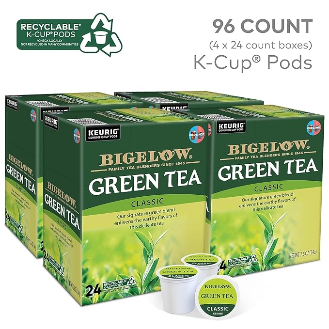 Bigelow Tea Green Tea Cup Pods 96 Count