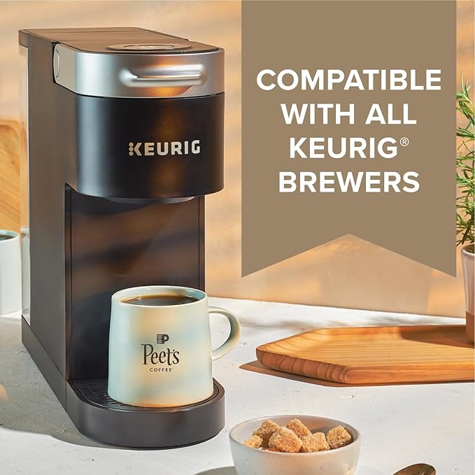 Peet's Coffee Light Roast Keurig K-Cup Pods 100% Arabica Coffee - Sun Catcher 60 Count (6 Boxes of 10 Pods)