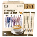 Korean Food HY Korean Coffee Mix Instant Coffee Powder Smooth &amp Creamy Taste 0.39 oz (11g) × 100 Sticks B.T.S Special Package