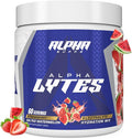 Alpha Lytes - Electrolyte Powder Daily Hydration Drink Mix - Sugar-Free Zero Calorie Instant Formula with Trace Minerals and Antioxidants (60 Servings Salted Watermelon Strawberry)
