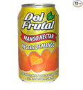 Del Frutal Mango Nectar 11.16 oz - Sabor Mango (Pack of 12)