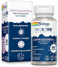 SOLARAY Ashwagandha Capsules 18X Absorption - Ashwagandha Root and Leaf Extract 240 mg - Occasional Stress Relief and Mood Support Supplement - Vegan 60-Day Guarantee - 30 Servings 30 VegCaps