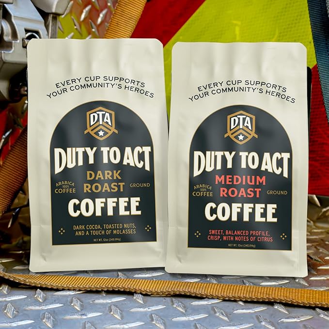 Duty to Act Dark Roast Ground Coffee 2 lbs (Pack of 3)