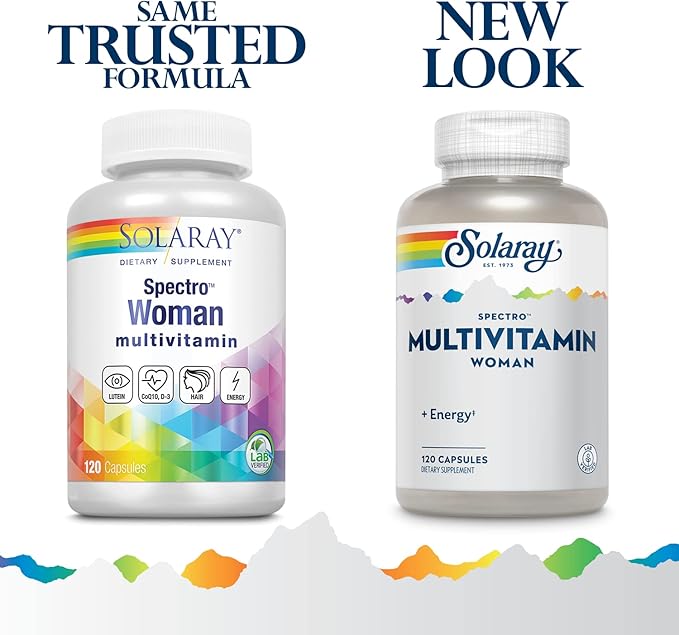 SOLARAY Spectro Multivitamin | 120ct (Woman)