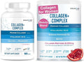 Granions Collagen Complex Calcium Magnesium and Marine Collagen Pomegranate Powder Wellness &amp Beauty Bundle