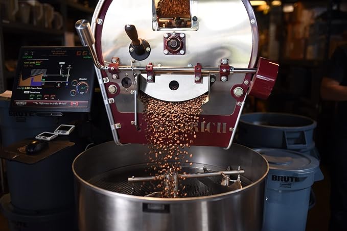 Buddy Brew Coffee Medium/Dark Roast Whole Bean - Double Dog Espresso - 2lb Bag - single origin - dark chocolate candied lemon - Ships within 24 hrs.