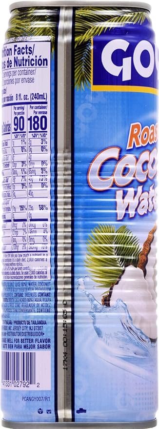 Goya Foods Roasted Coconut Juice 17.6 Fl Oz (Pack of 24)