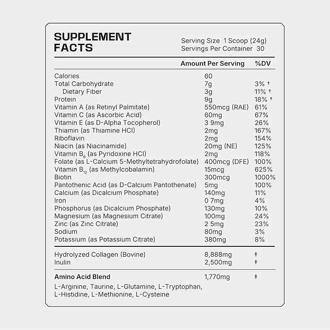 Frog Fuel Performance Greens Protein Powder Nano-Hydrolyzed Grass Fed Protein Greens Powder 5B CFU Probiotics/Prebiotics 9G Protein 7 EAAs Energy &amp Muscle Support Lemon Lime 30 Servings