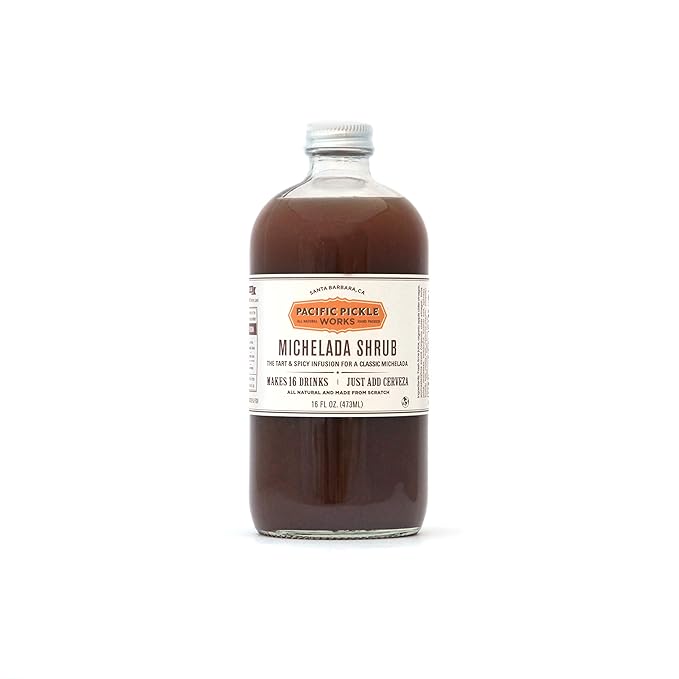 Michelada Shrub (2-pack) - Tart &amp spicy beer mixer 16oz