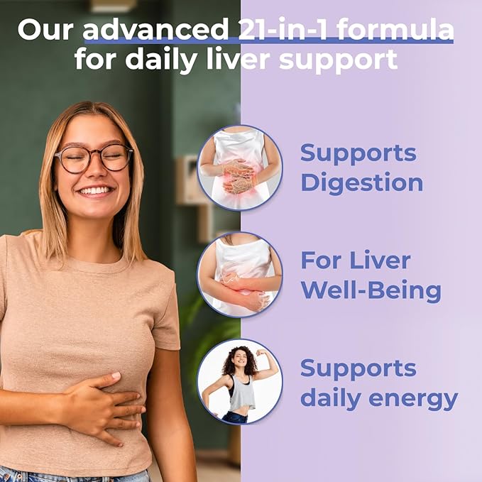 Avenir Nutrition Liver Shield &amp Cleanse | Herbal Liver Cleanse Detox &amp Repair Supplement | Milk Thistle &amp Artichoke Extract Supplements | Fatty Liver &amp Health Support | 120 Capsules fo