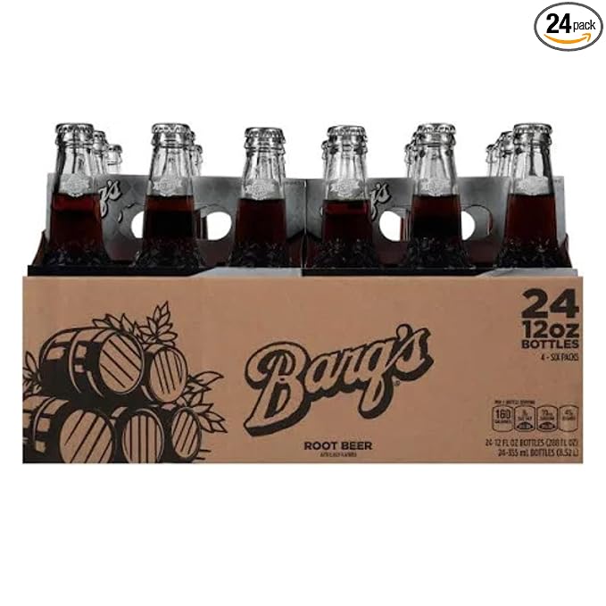 Barq's Rootbeer Case pack 24