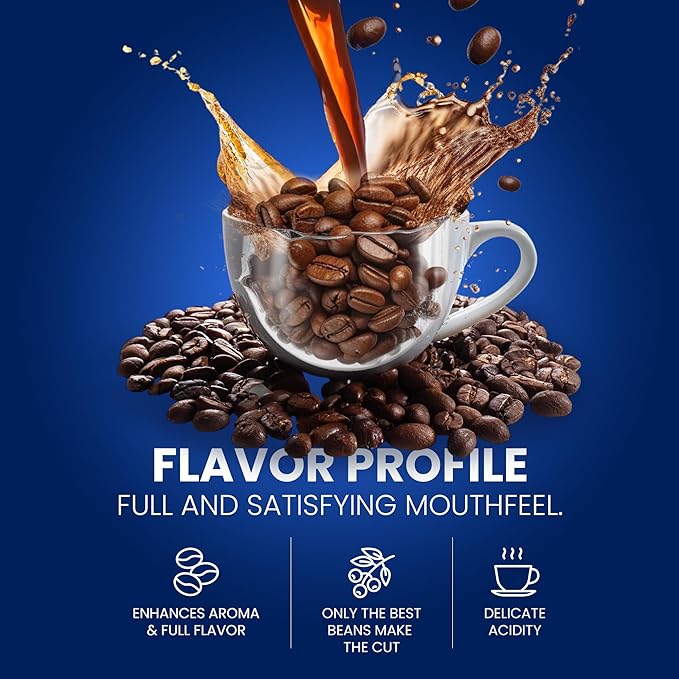 gila café Whole Beans Coffee Medium Roast Signature Blend 32oz (1-Pack) - 100% Mexican Arabica Roasted Coffee Beans - Made with Coffeeberry - Chocolate Roasted Almond Notes
