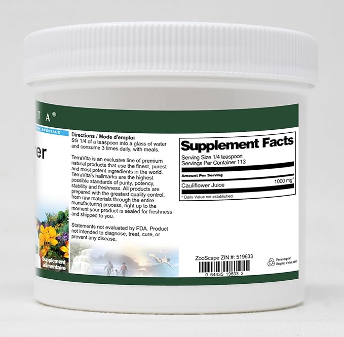 Cauliflower Juice Powder (4 oz ZIN: 519633)