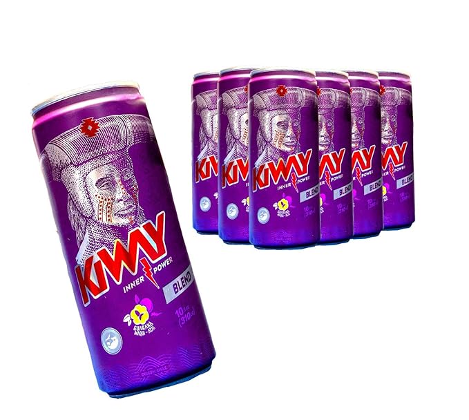 Ki-Way Natural Energy Drink Maqui Berry Natural Caffeine Guarana Acai Berry No Added Sugar No Artificial Colors Keto Vegan Friendly 27 Calories 10 FlOz / 295mL