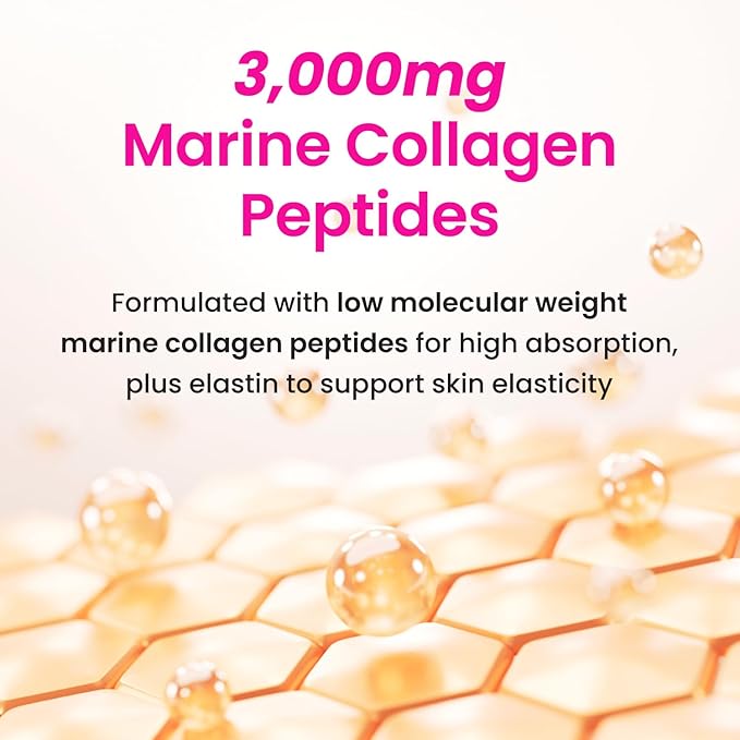 CJwellcare Innerb Glowshot Collagen (50.7 fl oz 30 Servings) - Marine Liquid Collagen for Women 3000mg Collagen Peptides Collagen Shots for High Absorption Hair Skin &amp Nails Supplement