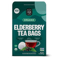 FGO Organic Elderberry Tea 100 Count Eco-Conscious Herbal Tea Bags Resealabel Bag Caffeine Free Packaging May Vary (Pack of 1)