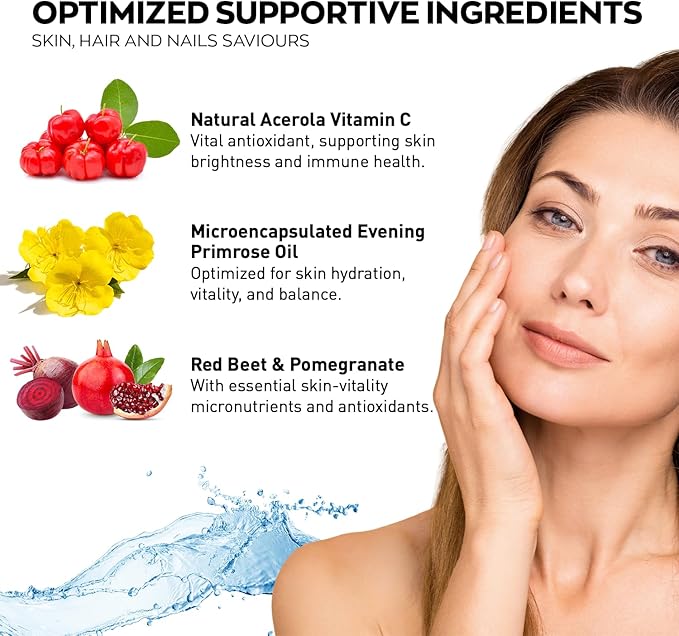 Marine Collagen Powder Trio Bundle – Lemon Pomegranate &amp Unflavored for Beauty and Health Support