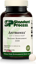 Standard Process Antronex Liver Health Dietary Supplement - Gluten-Free Non-Dairy Non-Soy &amp Non-Grain Immune Care - 330 Tablets