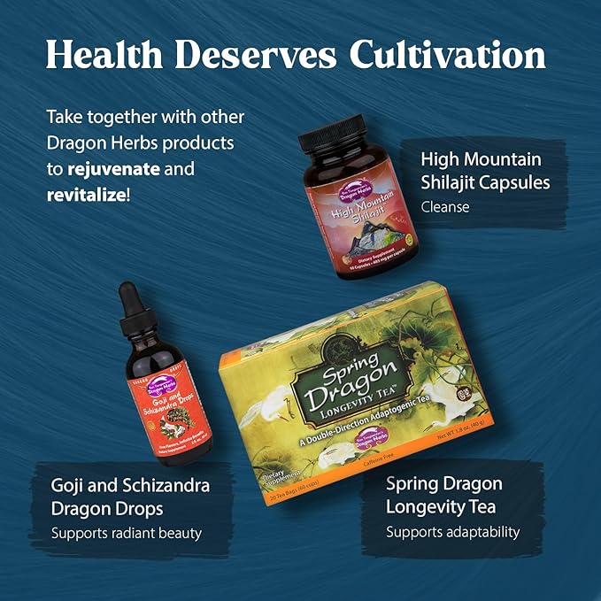 Dragon Herbs He Shou Wu | Prepared He Shou Wu Supplement to Support Energy Mood Immune Support Healthy Aging Hair | All Natural Ingredients Non-GMO (100 Capsules 500 mg Per Capsule