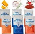 Meal Boosters MB Variety Pack Sampler Savory Protein Supplement Cheesy Cheese Buffalo Unflavored Grass-Fed Collagen Muscle Growth Tendon Ligament Hair Skin Repair Gut Health