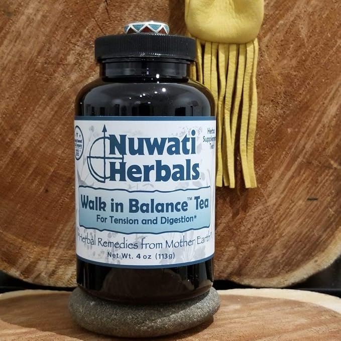 Nuwati Herbals - Walk in Balance Tea - for Tension and Digestion 4 Ounces
