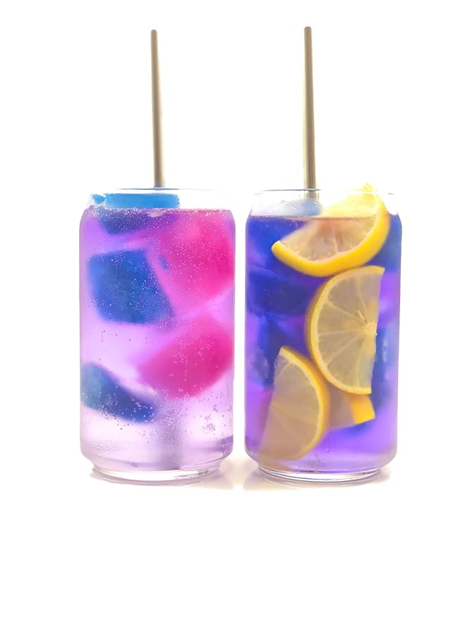 Wild Hibiscus Blue-Tee | 100% Pure Butterfly Pea Flower Tea (12 oz) | Caffeine-Free Herbal Tea | Naturally Vibrant Blue Color | Antioxidant-Rich Relaxing Herbal Infusion