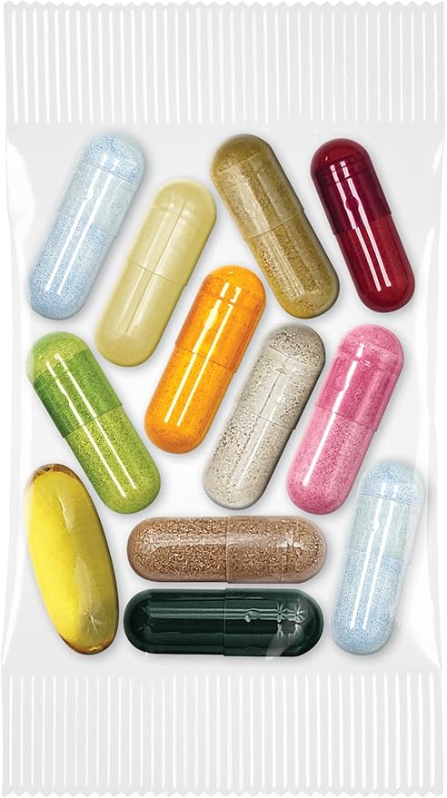 Power Start All-in-One Daily Vitamin Pack - Men’s Vitality &amp Stamina - Tongkat Ali Tribulus Maca Root L-Arginine &amp Saw Palmetto - 30 Day Supply