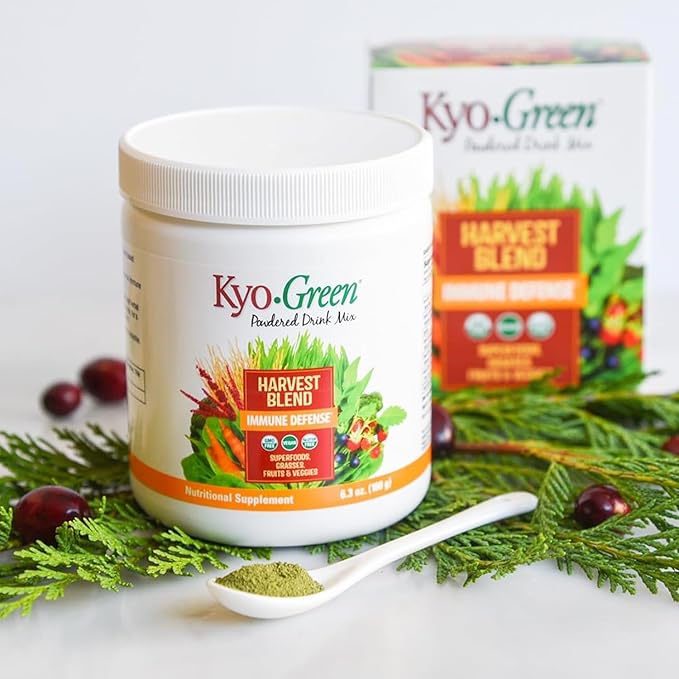 Kyolic Kyo-Green Harvest Blend Immune Defense* Powdered Drink Mix 6.3 oz