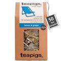 Teapigs Lemon &amp Ginger Tea 50 Templess