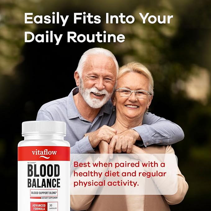 (2 Pack) VitaFlow Capsules - Official VitaFlow Balance Supplement Support Capsule Vitaflow All Natural Premium Advanced Formula Vita Flow Pills Balance Support 60 Capsules for 2 Months