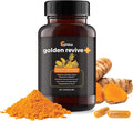 UpWellness Golden Revive + Joint Support Supplement Featuring Turmeric with Black Pepper Quercetin and Magnesium- Turmeric Boswellia Supplement - 6 Active Ingredients for Joint Care - 60 Capsules