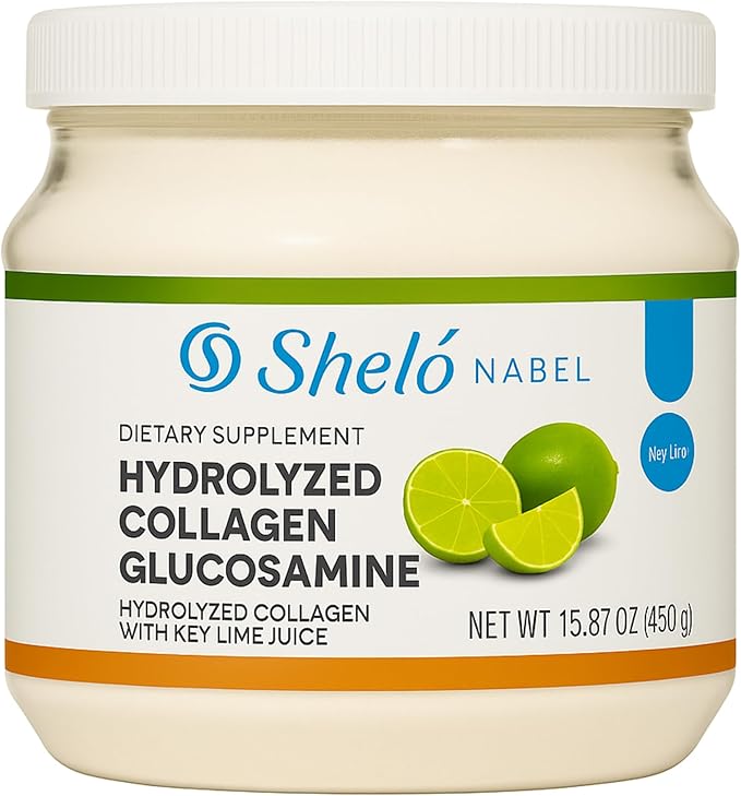Colageno Limon Shelo Nabel Polvo/Collagen Lemon Powder Coyunturas Huesos Dolores Reumaticos 15.87 oz