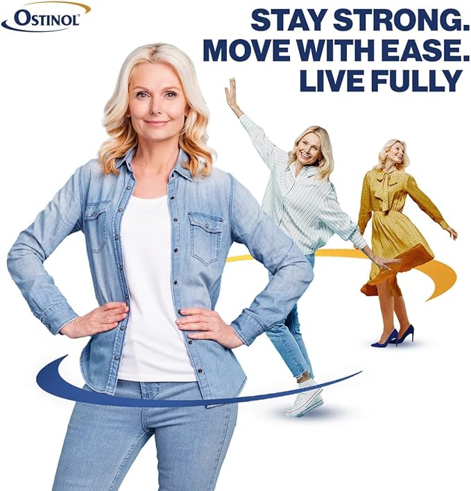 Ostinol Standard 350mg - Bone &amp Joint Supplement | Stem Cell Activation Certified | Bio Active Protein Complex for Moderate Bone Loss &amp Moderate Joint Dysfunction - 30 Capsules