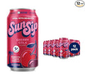 SunSip Prebiotic Soda by Health-Ade Better-for-You Soda Swap Beverage with Vitamins &amp Minerals Naturally Sweetened with 5g of Sugar Cherry Cola 11.5 oz (12 Pack)